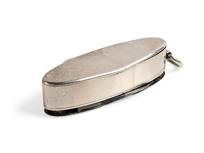 Lot 610 - A VICTORIAN SILVER COMBINED PENKNIFE VESTA CASE, WRIGHT & DAVIES, LONDON, 1884