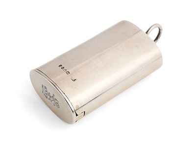 Lot 617 - A VICTORIAN SILVER VESTA CASE, WRIGHT & DAVIES, LONDON, 1885