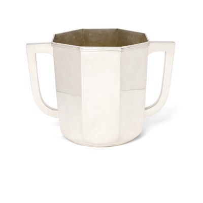 Lot 77 - A GERMAN SILVER WINE COOLER, M.T. WETZLAR, MUNICH, CIRCA 1930