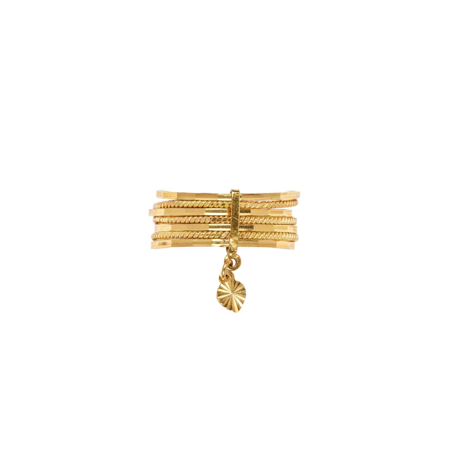 Lot 381 - MULTIPLE BAND RING