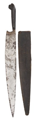 Lot 66 - AN UNUSUAL GERMAN STATE GLAIVE (KUSE) OF AN OFFICER OF THE BODYGUARD OF SIGISMUND FRANCIS