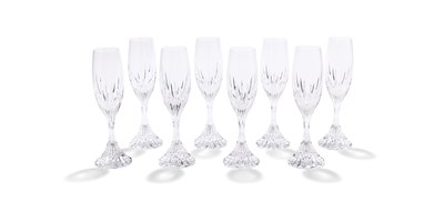 Lot 16 - A SET OF BACCARAT 'MASSENA' DRINIKING GLASSES, CIRCA 2000