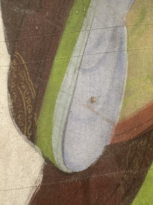 Lot 95 - A KOREAN FOLK PAINTING OF THE SEVEN STARS OF THE BIG DIPPER, JOSEON DYNASTY, 19TH CENTURY