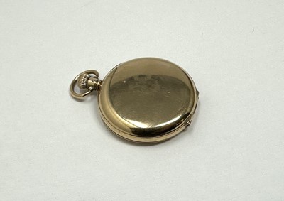 Lot 304 - GOLD HUNTER CASED POCKET WATCH, CIRCA 1928