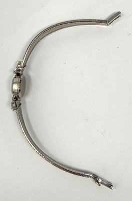 Lot 332 - ROLEX, PRECISION: LADY'S WHITE GOLD AND DIAMOND COCKTAIL WATCH , CIRCA 1965