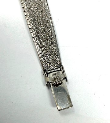 Lot 332 - ROLEX, PRECISION: LADY'S WHITE GOLD AND DIAMOND COCKTAIL WATCH , CIRCA 1965