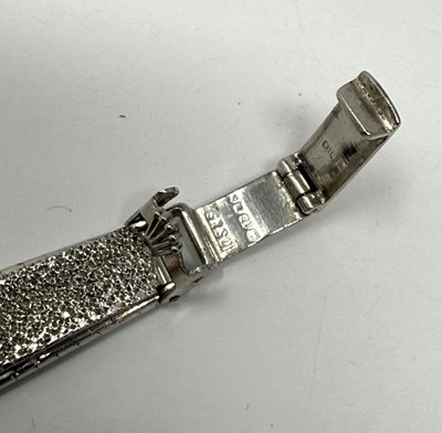 Lot 332 - ROLEX, PRECISION: LADY'S WHITE GOLD AND DIAMOND COCKTAIL WATCH , CIRCA 1965