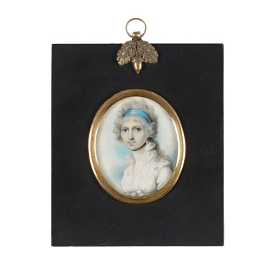 Lot 176 - PORTRAIT MINIATURE OF LADY CLINTON, BY JOHN DONALDSON FSA (SCOTTISH 1737-1801)