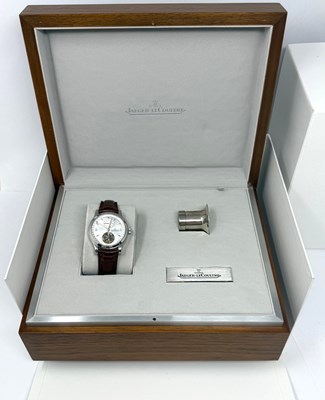 Lot 320 - JAEGER-LECOULTRE, 1000 MASTER TOURBILLON, REF: 146.8.34.S: GENTLEMAN'S STAINLESS STEEL WRISTWATCH CIRCA 2008