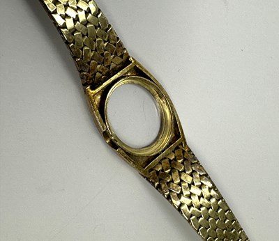 Lot 337 - ROLEX: LADY'S GOLD BRACELET WATCH, CIRCA 1973