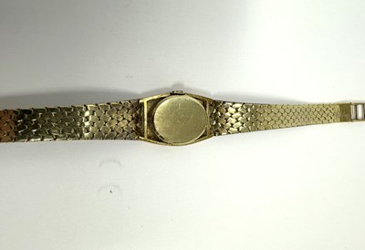 Lot 337 - ROLEX: LADY'S GOLD BRACELET WATCH, CIRCA 1973