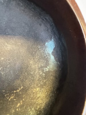 Lot 63 - A CHINESE BRONZE CENSER, QING DYNASTY