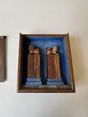 Lot 37 - TWO CHINESE INK STONES, QING DYNASTY, 19TH CENTURY