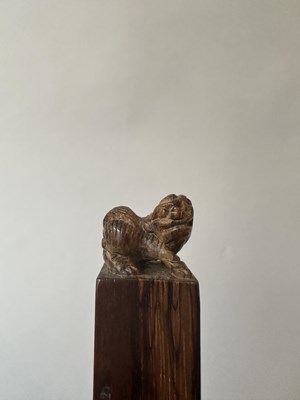 Lot 37 - TWO CHINESE INK STONES, QING DYNASTY, 19TH CENTURY