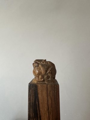 Lot 37 - TWO CHINESE INK STONES, QING DYNASTY, 19TH CENTURY