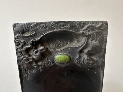 Lot 37 - TWO CHINESE INK STONES, QING DYNASTY, 19TH CENTURY