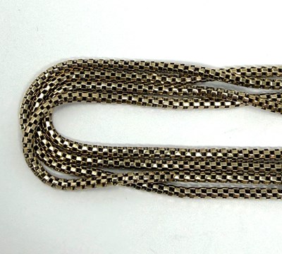 Lot 379 - GOLD GUARD CHAIN, 1900s