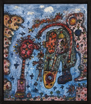 Lot 61 - ALAN DAVIE RA (BRITISH 1920-2014)