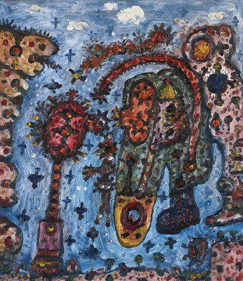 Lot 61 - ALAN DAVIE RA (BRITISH 1920-2014)