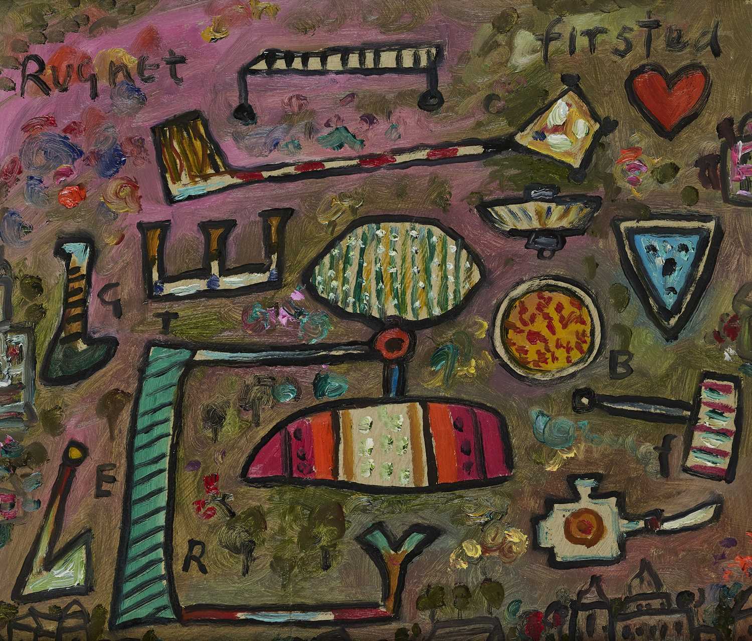 Lot 63 - ALAN DAVIE RA (BRITISH 1920-2014)