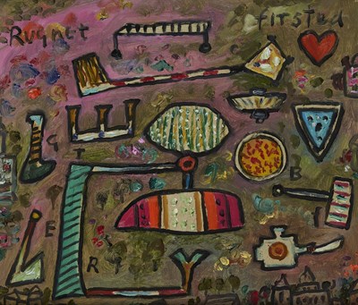 Lot 63 - ALAN DAVIE RA (BRITISH 1920-2014)