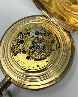 Lot 301 - ELLICOTT, ROYAL EXCHANGE: GEORGE IV SILVER POCKET WATCH, LONDON, CIRCA 1828