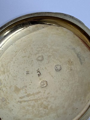 Lot 301 - ELLICOTT, ROYAL EXCHANGE: GEORGE IV SILVER POCKET WATCH, LONDON, CIRCA 1828