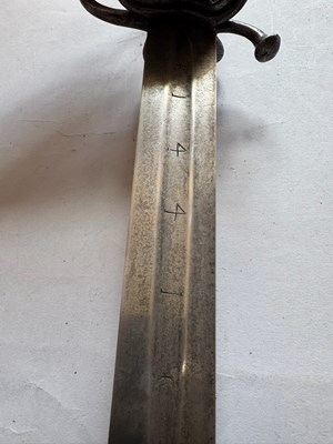 Lot 61 - A GERMAN OR LOW COUNTRIES SWORD, LATE 17TH CENTURY