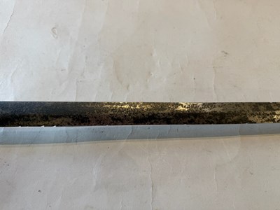 Lot 89 - A RARE SWEDISH PALACE GUARD SWORD, LATE 17TH CENTURY