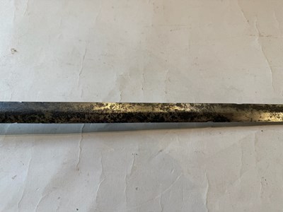 Lot 89 - A RARE SWEDISH PALACE GUARD SWORD, LATE 17TH CENTURY