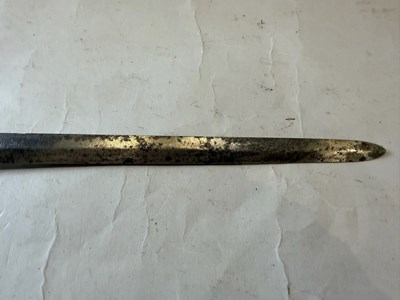 Lot 89 - A RARE SWEDISH PALACE GUARD SWORD, LATE 17TH CENTURY