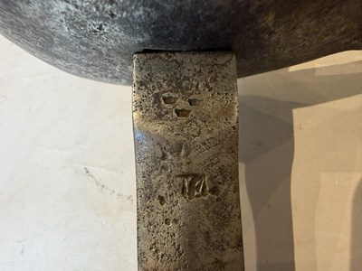 Lot 89 - A RARE SWEDISH PALACE GUARD SWORD, LATE 17TH CENTURY