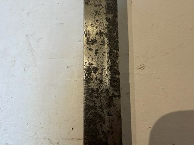 Lot 89 - A RARE SWEDISH PALACE GUARD SWORD, LATE 17TH CENTURY