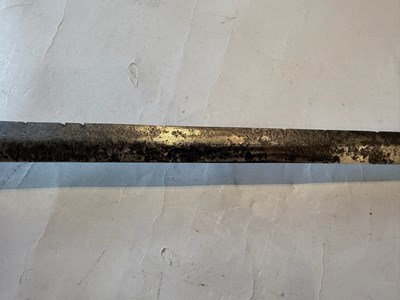 Lot 89 - A RARE SWEDISH PALACE GUARD SWORD, LATE 17TH CENTURY