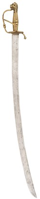 Lot 69 - A SWISS SABRE, CIRCA 1740