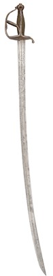 Lot 131 - A LOW COUNTRIES SABRE, EARLY TO MID-18TH CENTURY
