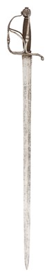 Lot 126 - A LOW COUNTRIES OR DUTCH SWORD, MID-17TH CENTURY
