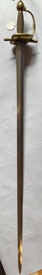 Lot 91 - A RARE SWEDISH 1701 PATTERN ROYAL LIFE GUARD’S SWORD, EARLY 18TH CENTURY