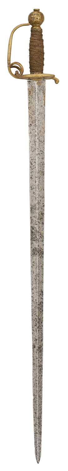 Lot 1 - A RARE ENGLISH TROOPER’S SWORD OF THE EARL OF OXFORD’S REGIMENT OF HORSE