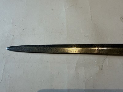 Lot 90 - A VERY RARE SWEDISH MODEL 1693/1715 MILITARY SWORD, EARLY 17TH CENTURY