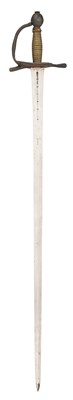 Lot 92 - A SWEDISH MODEL 1711 MILITARY SWORD, CIRCA 1715