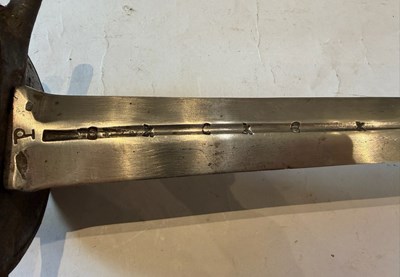 Lot 92 - A SWEDISH MODEL 1711 MILITARY SWORD, CIRCA 1715
