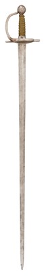 Lot 101 - A SWEDISH MODEL 1844 MILITARY SWORD, MID-19TH CENTURY