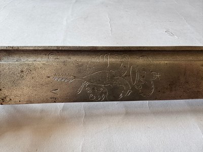 Lot 20 - AN AUSTRIAN CUIRASSIER’S PALLASCH, REIGN OF CHARLES VI (1711-1740)