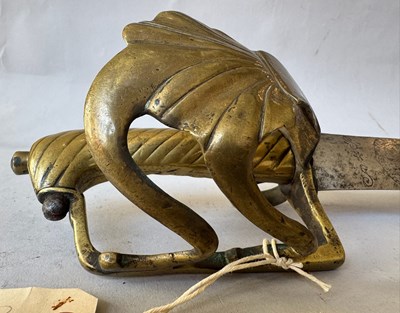 Lot 56 - A GERMAN (WURTTEMBERG) PALLASCH, CIRCA 1780