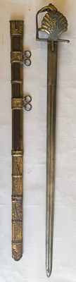 Lot 28 - AN AUSTRIAN PALLASCH, 18TH CENTURY