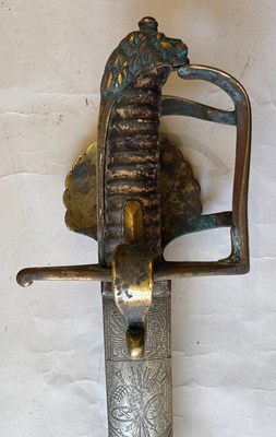 Lot 28 - AN AUSTRIAN PALLASCH, 18TH CENTURY
