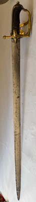 Lot 22 - AN AUSTRIAN MODEL 1763 PALLASCH, REIGN OF MARIA THERESA (1740-80)