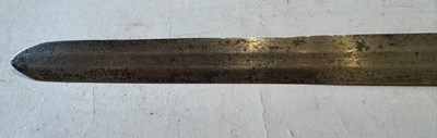 Lot 71 - A RARE DANISH CAVALRY TROOPER’S SWORD, MID-18TH CENTURY, THE BLADE DATED 1752