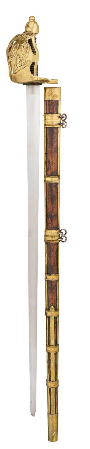 Lot 40 - A PRUSSIAN MODEL 1732 CUIRASSIER’S PALLASCH, MID-18TH CENTURY